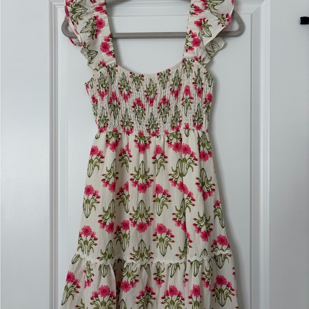 Floral Ruffle Dress
